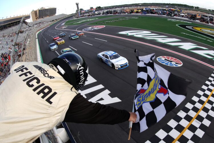 NASCAR: Austin Hill fends off final-lap challenges for home-state win in Atlanta