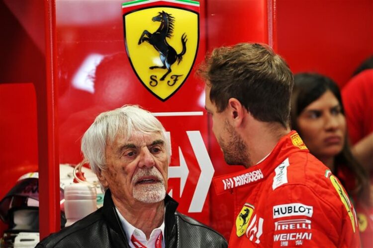 F1: Vettel ‘done’ with Formula 1 – Ecclestone