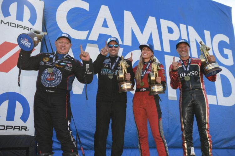 NHRA: Pruett, Hight, Hartford and Smith win in Denver