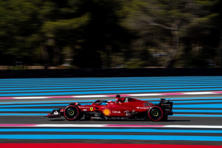 F1: Leclerc tops Verstappen to win pole for French GP