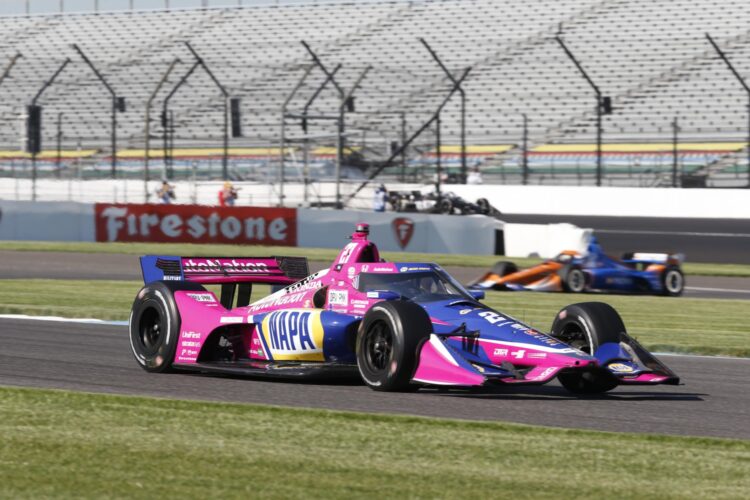 IndyCar: Rossi tops opening practice for the Gallagher GP