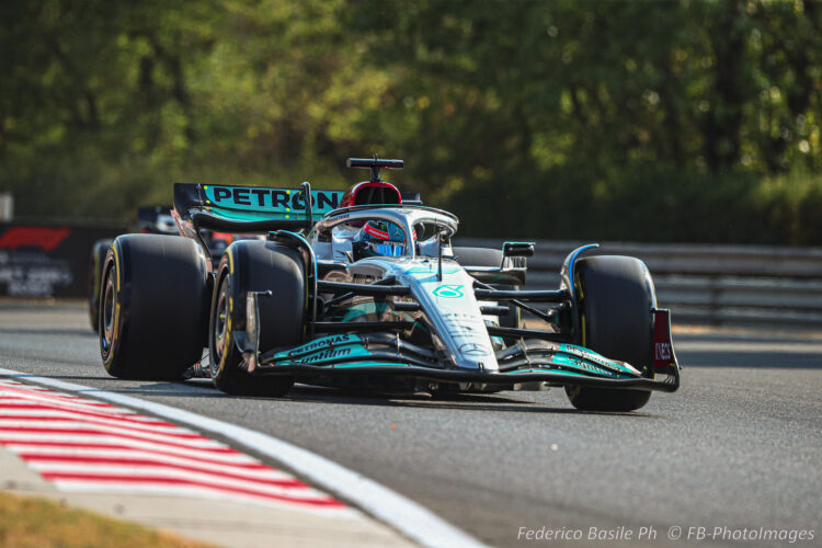 F1: Russell wins shock pole for Hungarian GP