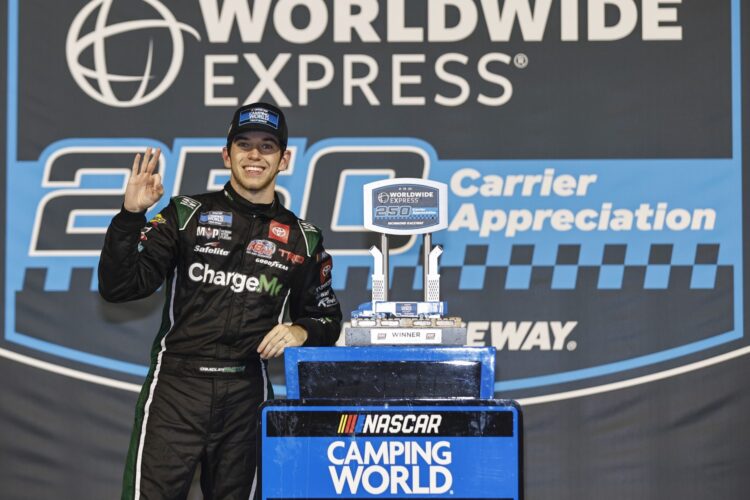 NASCAR: Chandler Smith wins Truck Series playoff race at Richmond