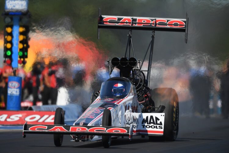 NHRA: Smith, Koretsky, Hight, and Torrence lead Friday qualifying at Midwest Nationals