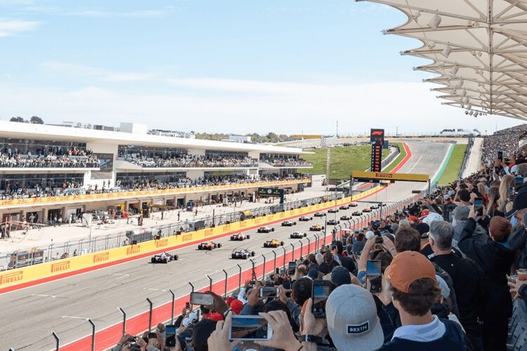 F1: USGP Sunday Only tickets on sale Tuesday