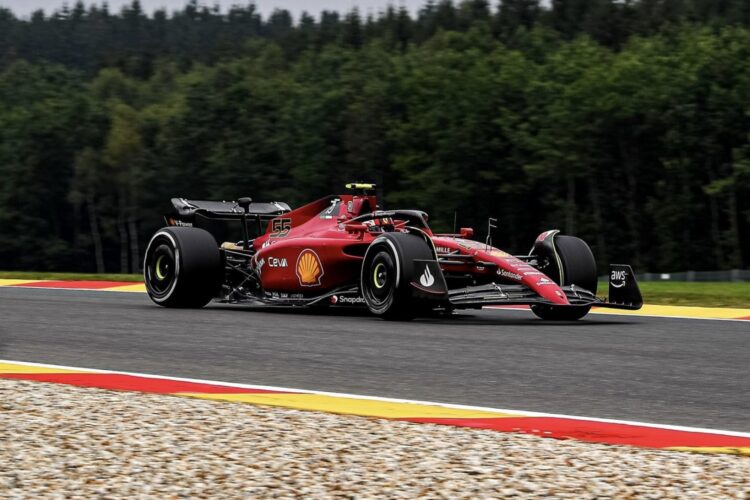 F1: Ferraris 1-2 in opening Belgium GP practice