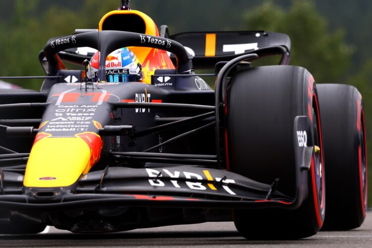 F1: Perez tops final practice for Belgium GP