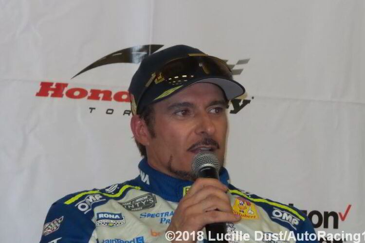 Tagliani Takes Pole for Tomorrow’s Pinty’s Race in Toronto