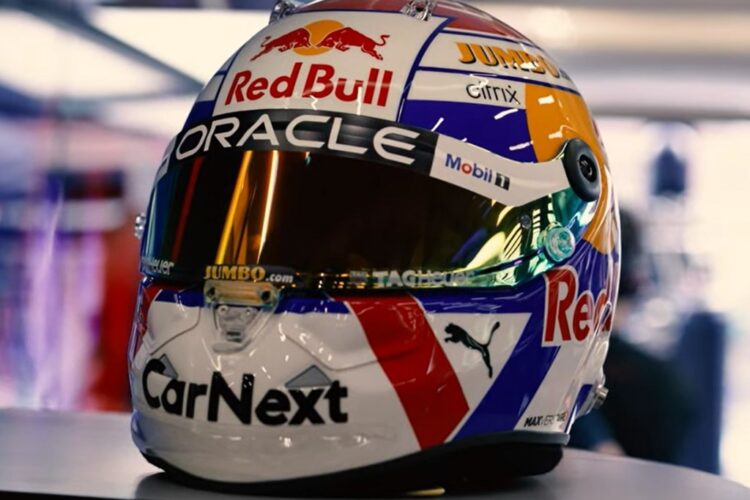 F1: Verstappen hopes his father’s helmet design brings good luck
