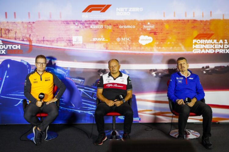 F1: Dutch GP Team Reps Press Conference – No slack for Herta