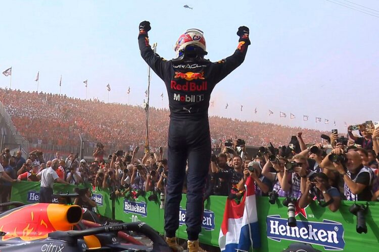F1: Verstappen outduels Russell and Hamilton to win Dutch GP