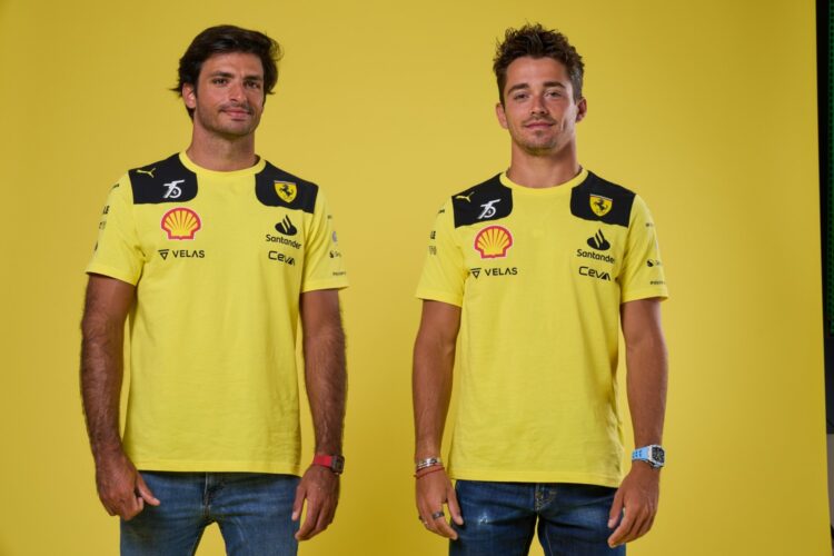 F1: Ferrari reveal yellow colors for Monza