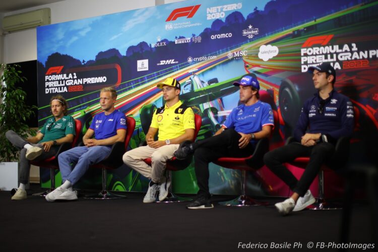 F1: Italian GP Thursday Press Conference