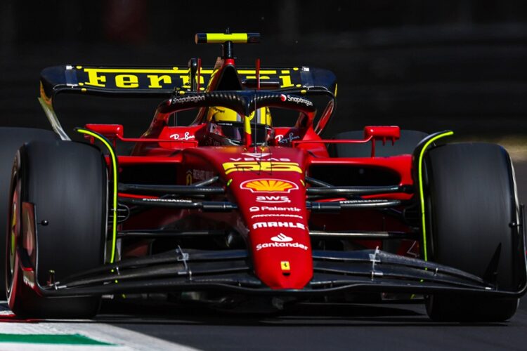 F1: Sainz Jr. tops Practice 2 for Italian GP