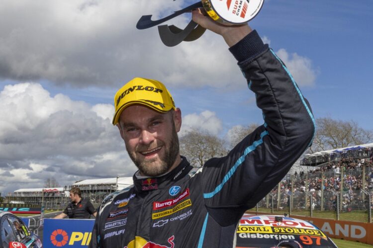 Supercars: Van Gisbergen claims one of the greatest wins of his career