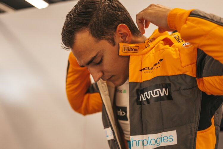 F1: Scenes from IndyCar driver Alex Palou’s F1 test  (Update)