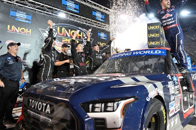 NASCAR: Majeski wins Truck race at Bristol