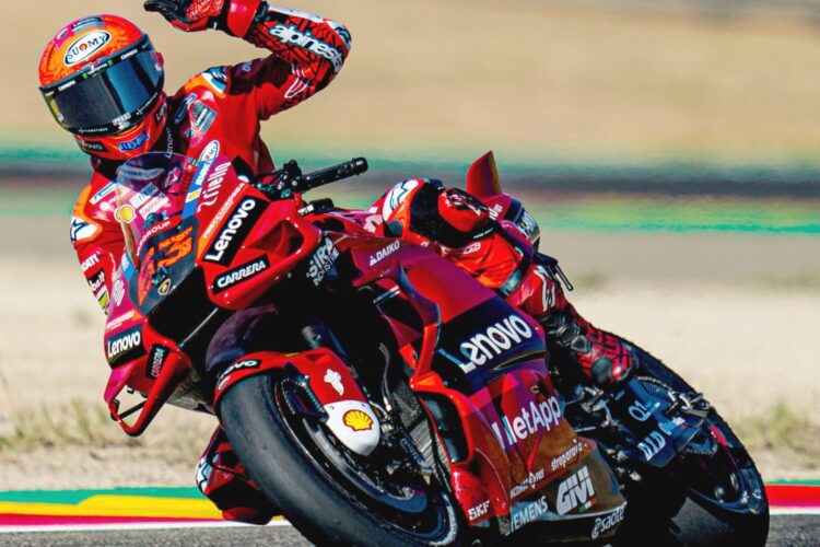 MotoGP: Bagnaia wins pole at Aragon
