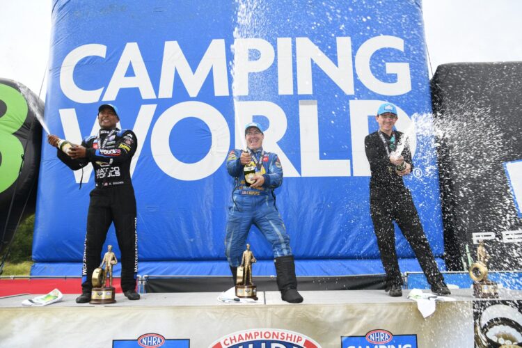 NHRA: Brown, Capps, Stanfield take championship-crucial wins at zMax