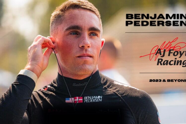 Indycar: Benjamin Pedersen Hired to Drive for AJ Foyt Racing