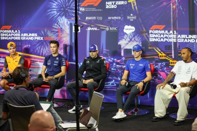 F1: Singapore GP Thursday Pre-Race Press Conference