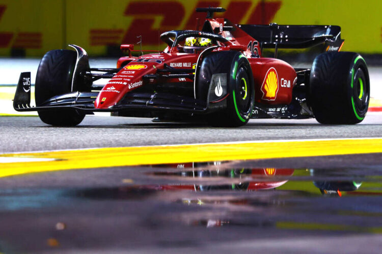 F1: Leclerc nips Perez for Singapore GP pole