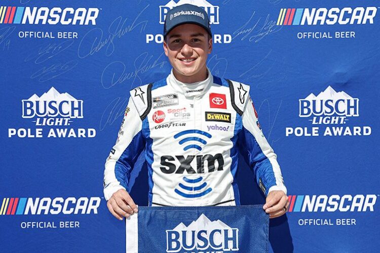 NASCAR: Bell wins pole for Talladega