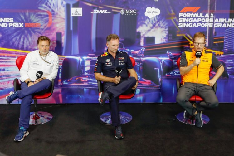 F1: Cost Cap dominates Singapore GP Team Representatives Press Conference