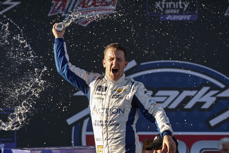 NASCAR: Allmendinger wins Xfinity playoff race at Talladega in photo finish