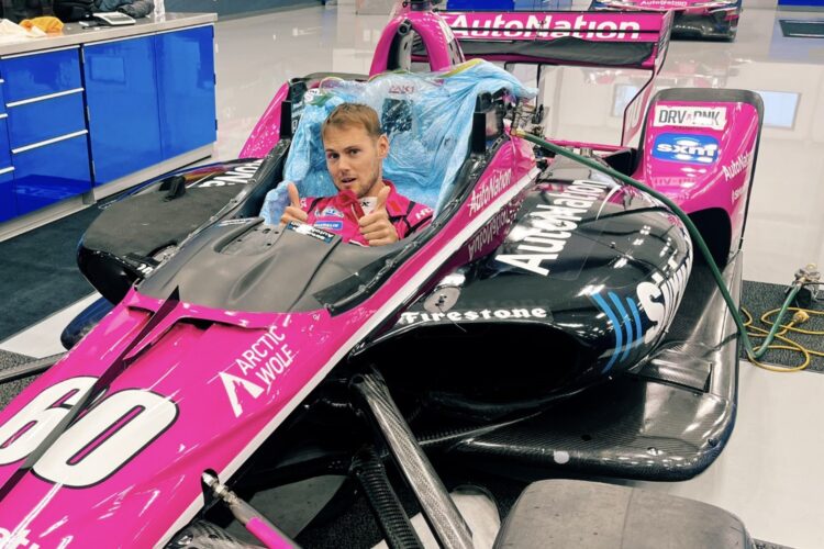 IndyCar: Blomqvist tops special test at Sebring