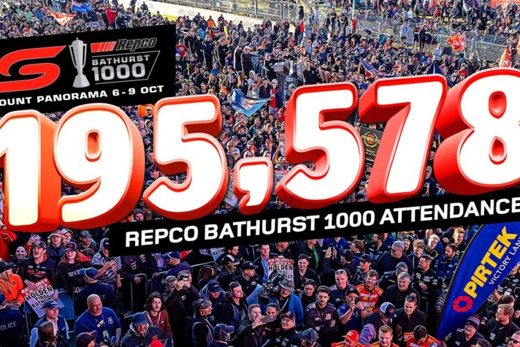 Supercars: Huge fan numbers for Repco Bathurst 1000