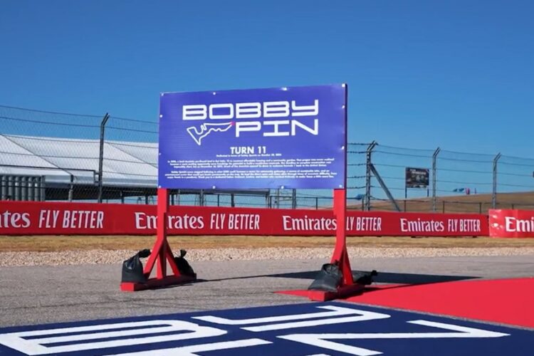 Track News: COTA names Turn 11 the ‘Bobby Pin’