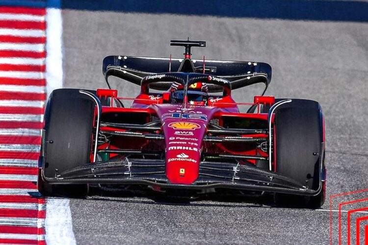 F1: Leclerc tops 2023 tire test session at USGP