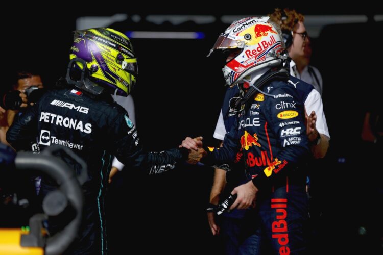 F1: Hamilton finally beats Verstappen in something
