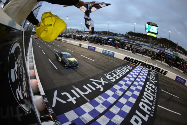 NASCAR: Ty Gibbs wrecks teammate to win at Martinsville