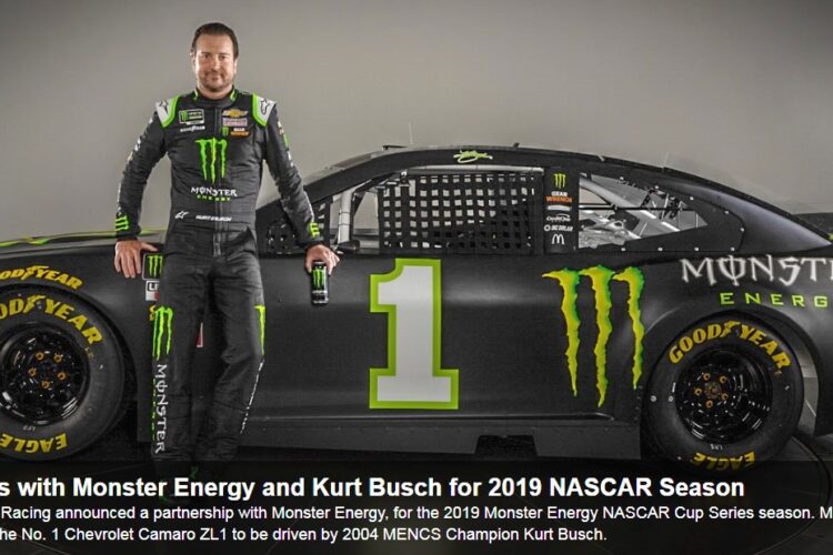 Kurt Busch to Ganassi Team in 2019 – – Q&A