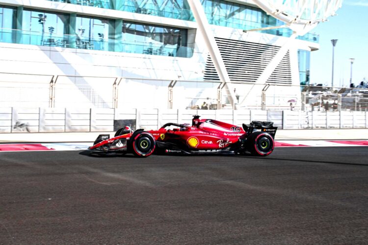 F1: Morning times from Abu Dhabi Test