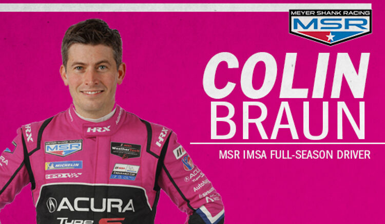 IMSA: Colin Braum joins Meyer Shank Racing