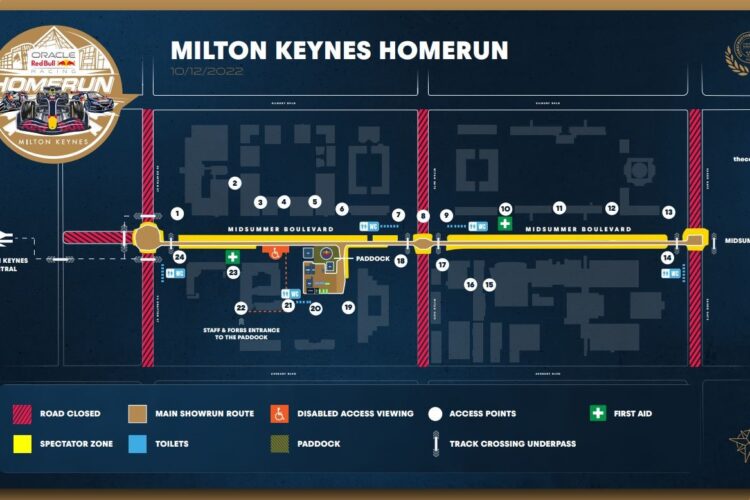 F1: Red Bull Racing Gets Set To Celebrate Record-Breaking Season With Milton Keynes Showrun