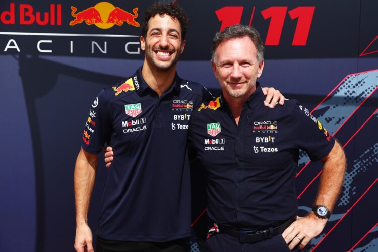 F1: Ricciardo to attend ‘a dozen’ races in 2023
