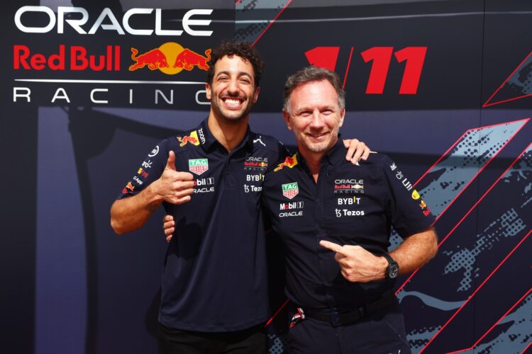 F1: Ricciardo and Lawson to share Red Bull Reserve Driver duties