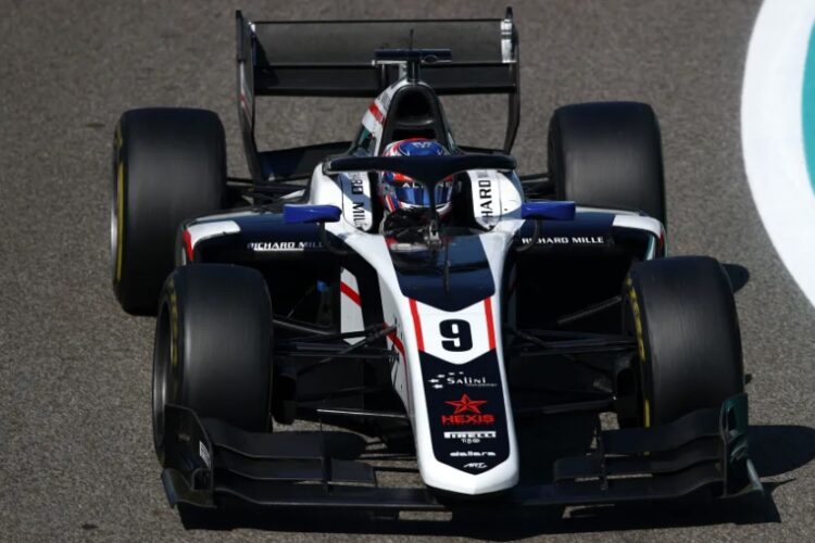 F2: Martins and Maini top final day of post-season testing at Yas Marina