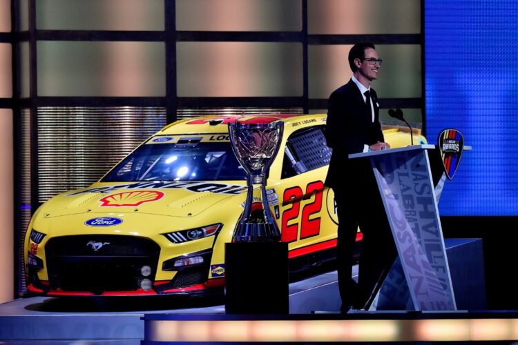 NASCAR fetes its national champions in Nashville awards ceremony