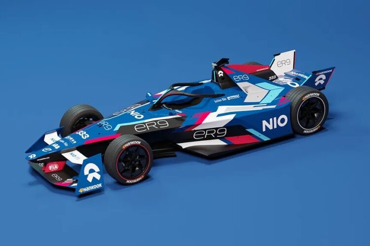 Formula E: Nio 333 reveals livery for 2023