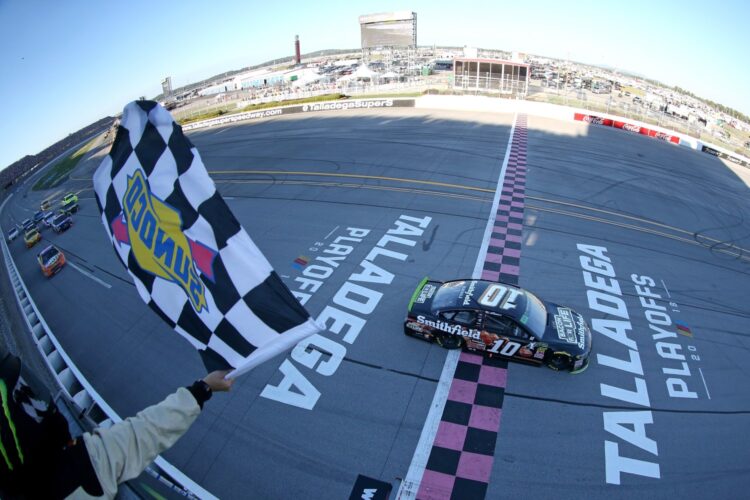 Goodyear tire info for Talladega Cup race
