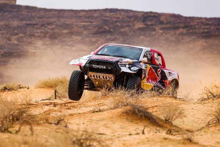 Dakar Stage 6: Al-Attiyah in command as Toyotas run 1-2-3-4