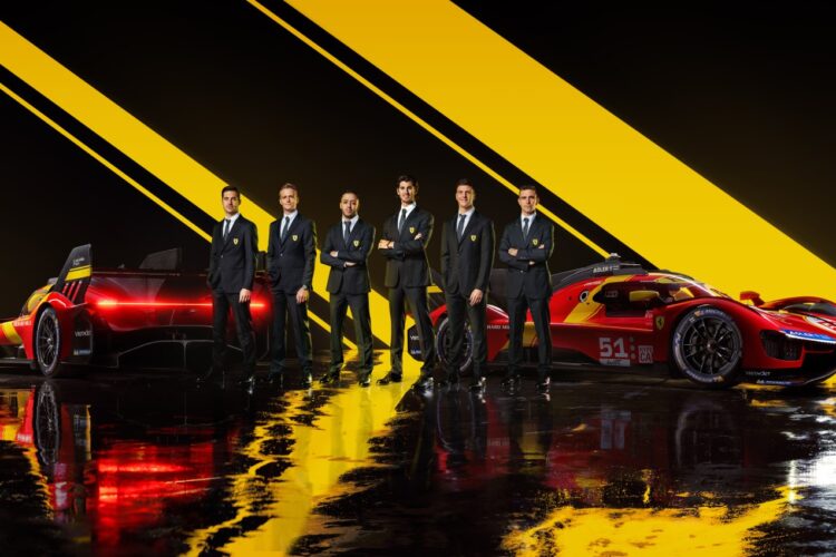 WEC: 2023 Ferrari Hypercar Crews Announced