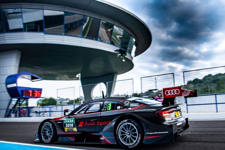 Seven candidates test Audi RS 5 DTM at Jerez