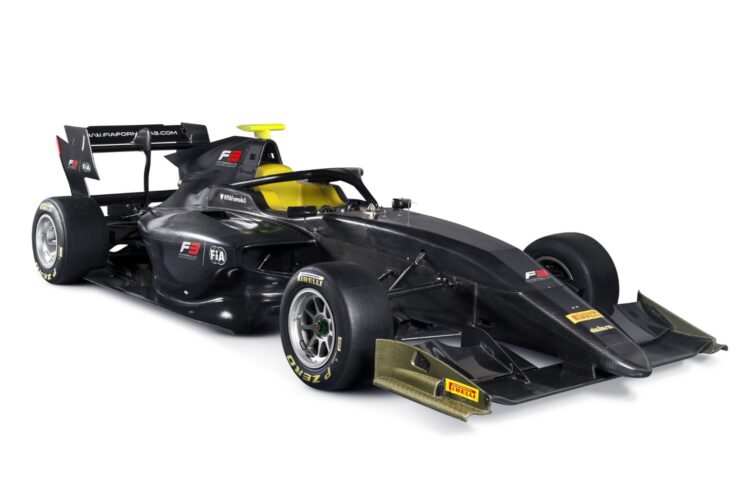 New F3 car to replace GP3 unveiled in Abu Dhabi