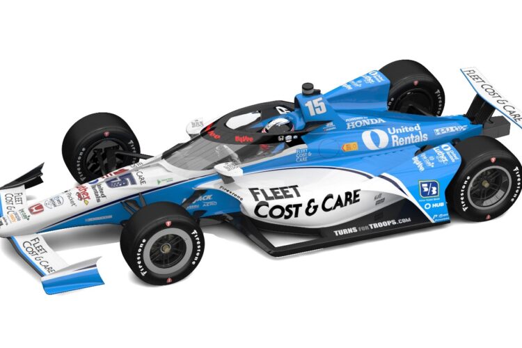 IndyCar: Fleet Cost & Care Extends Partnership with Rahal Letterman Lanigan Racing